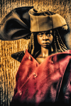 Josette in Red Velvet